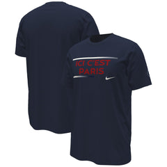 Paris Saint-Germain Verbiage T-Shirt Navy | Nike discount