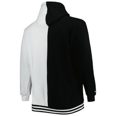 Orlando Magic Hardwood Classics Big & Tall Hardwood Classics Split Pullover Hoodie Black/White - NBA