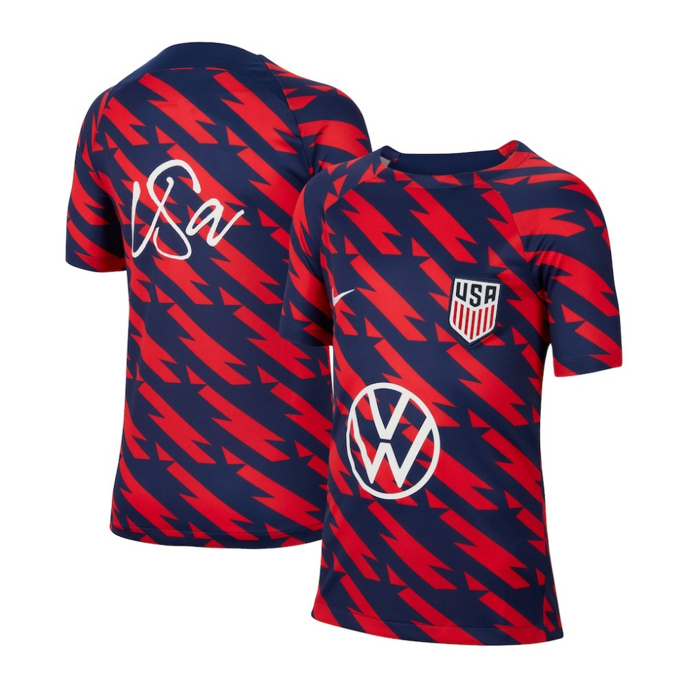 USMNT Youth 2023/24 Academy Pro Performance Pre-Match Top Red | Nike cheap