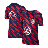 USMNT Youth 2023/24 Academy Pro Performance Pre-Match Top Red | Nike cheap
