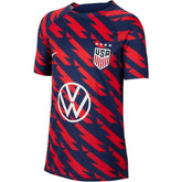 USWNT Youth 2023/24 Academy Pro Performance Pre-Match Top Red | Nike