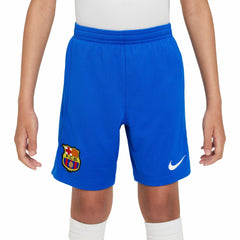 Barcelona Youth 2023/24 Away Stadium Performance Shorts Royal | Nike