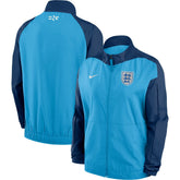 England Women's National Team Women's 2023 Anthem Raglan Performance Full-Zip Jacket Blue | Nike Sale