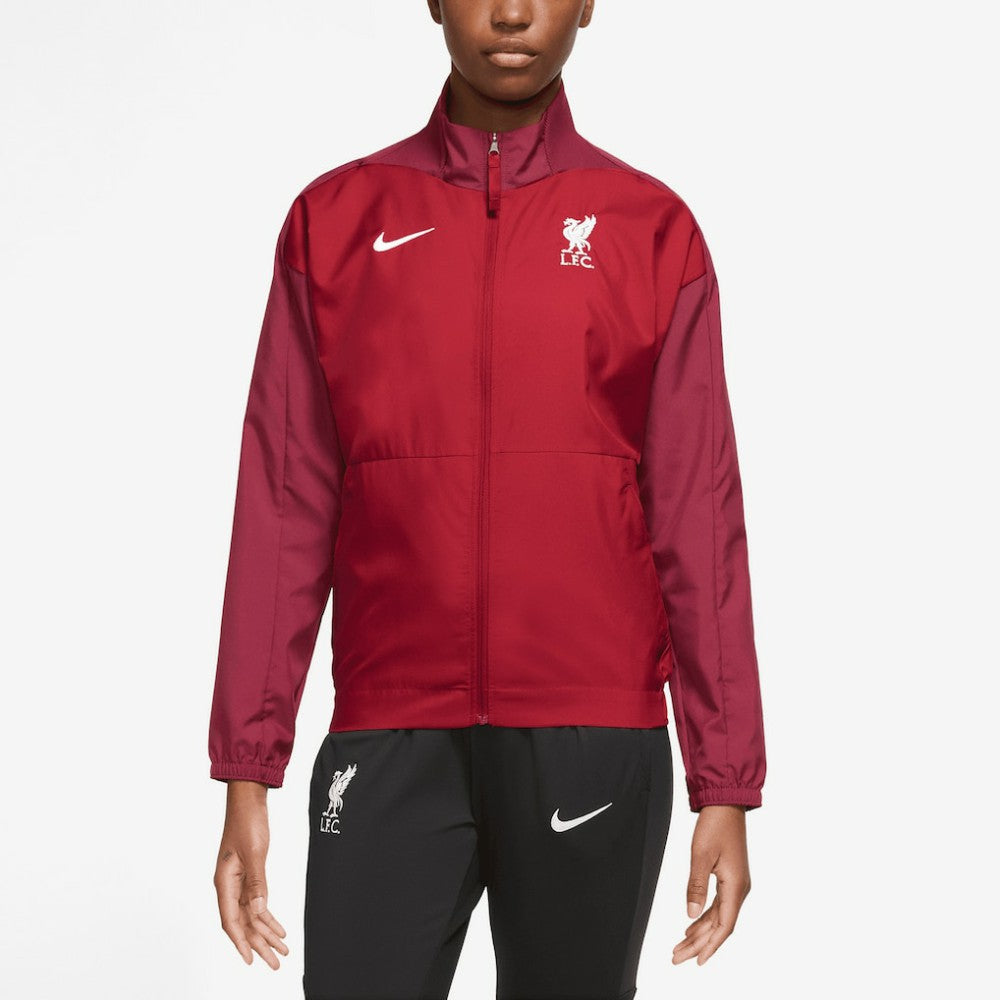 Liverpool Women's 2023/24 Anthem Raglan Performance Full-Zip Jacket Red | Nike