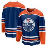 Edmonton Oilers Fanatics Home Breakaway Blank Jersey - Royal - NHL