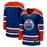 Edmonton Oilers Fanatics Women's Home Breakaway Blank Jersey - Royal - NHL