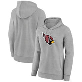 Arizona Cardinals Women's Primary Logo Pullover Hoodie Gray | NFL