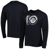 Brooklyn Nets '47 10th Anniversary Super Rival Long Sleeve T-Shirt Black - NBA