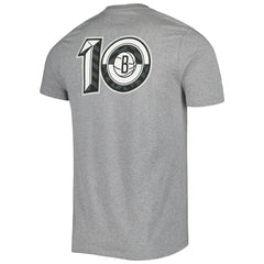 Brooklyn Nets '47 10th Anniversary Backer T-Shirt Heather Gray - NBA