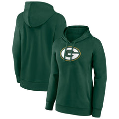 Green Bay Packers Women's Primary Logo Pullover Hoodie Green | NFL