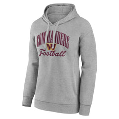 Washington Commanders Women's Victory Script Pullover Hoodie Gray | NFL