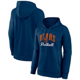 Chicago Bears Women's Victory Script Pullover Hoodie Navy | NFL