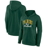 Green Bay Packers Women's Victory Script Pullover Hoodie Green | NFL