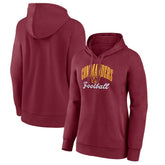 Washington Commanders Women's Victory Script Pullover Hoodie Burgundy | NFL