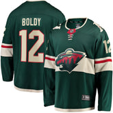 Matthew Boldy Minnesota Wild Fanatics Home Breakaway Player Jersey - Green - NHL