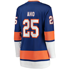 Sebastian Aho New York Islanders Fanatics Women's Home Breakaway Player Jersey - Royal - NHL