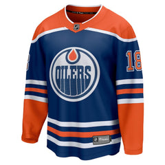 Zach Hyman Edmonton Oilers Fanatics Home Breakaway Player Jersey - Royal - NHL