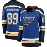 Pavel Buchnevich St. Louis Blues Fanatics Women's Home Breakaway Player Jersey - Blue - NHL