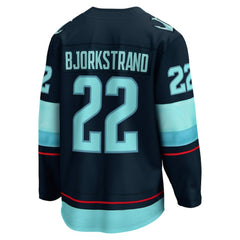 Oliver Bjorkstrand Seattle Kraken Fanatics Home Breakaway Player Jersey - Deep Sea Blue - NHL
