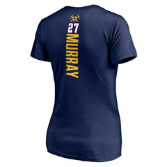 Jamal Murray Denver Nuggets Women's Playmaker Name & Number V-Neck T-Shirt Navy - NBA