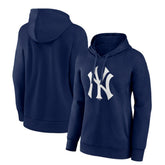 New York Yankees Women's Core Logo Pullover Hoodie - MLB