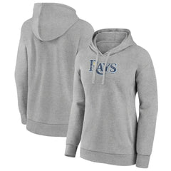 Tampa Bay Rays Women's Distressed Team Pullover Hoodie - MLB