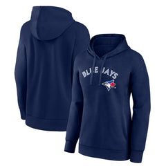 Toronto Blue Jays Women's Team Lockup Pullover Hoodie - MLB