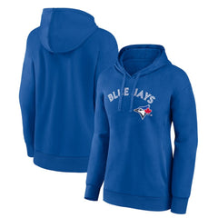 Toronto Blue Jays Women's Team Logo Lockup Pullover Hoodie - MLB