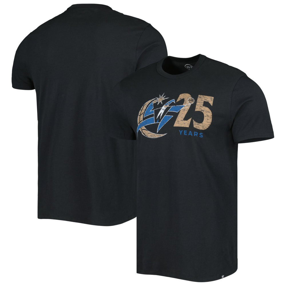 Washington Wizards '47 25th Anniversary T-Shirt Black - NBA
