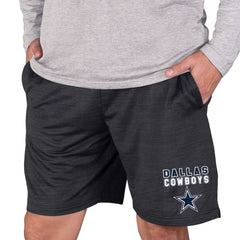 Dallas Cowboys Concepts Sport Bullseye Knit Jam Shorts Charcoal | NFL