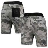 Brooklyn Nets NBA x Hugo Boss Slam Camo Shorts Black - NBA