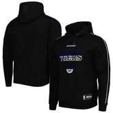 Philadelphia 76ers NBA x Hugo Boss Team Bounce Tri-Blend Pullover Hoodie Black - NBA