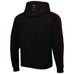 Atlanta Hawks NBA x Hugo Boss Team Bounce Tri-Blend Pullover Hoodie Black - NBA