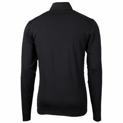 Tampa Bay Buccaneers Cutter & Buck Throwback Logo Virtue Eco Pique Recycled Quarter-Zip Big & Tall Pullover Top Black | NFL