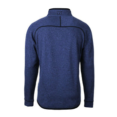 Buffalo Bills Cutter & Buck Throwback Logo Mainsail Sweater-Knit Half-Zip Pullover Jacket Heather Royal | NFL