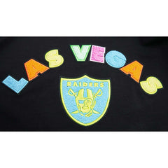 Las Vegas Raiders Pro Standard Neon Graphic T-Shirt Black | NFL