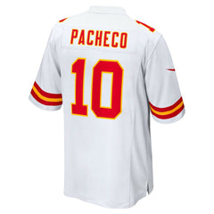Isiah Pacheco Kansas City Chiefs Away Game Player Jersey White | Nike for Sale