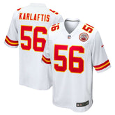 George Karlaftis Kansas City Chiefs Away Game Player Jersey White | Nike for Sale