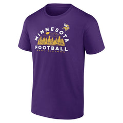 Minnesota Vikings Route Runner T-Shirt Purple | NFL