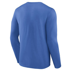 Oklahoma City Thunder Gradient Logo Long Sleeve T-Shirt Blue - NBA