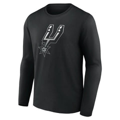 San Antonio Spurs Gradient Logo Long Sleeve T-Shirt Black - NBA