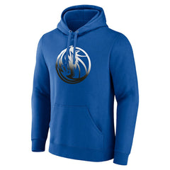 Dallas Mavericks Gradient Logo Pullover Hoodie Blue - NBA