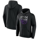 Sacramento Kings Gradient Logo Pullover Hoodie Black - NBA