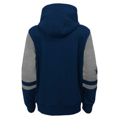 Dallas Cowboys Preschool Stadium Color Block Full-Zip Hoodie Navy | NFL