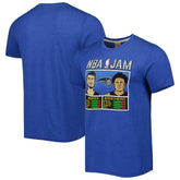Franz Wagner & Paolo Banchero Orlando Magic Homage NBA Jam Tri-Blend T-Shirt Blue - NBA
