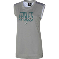 Philadelphia Eagles Women's No Sweat Tank Top Gray | NFL