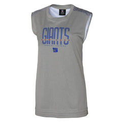 New York Giants Women's No Sweat Tank Top Gray | NFL