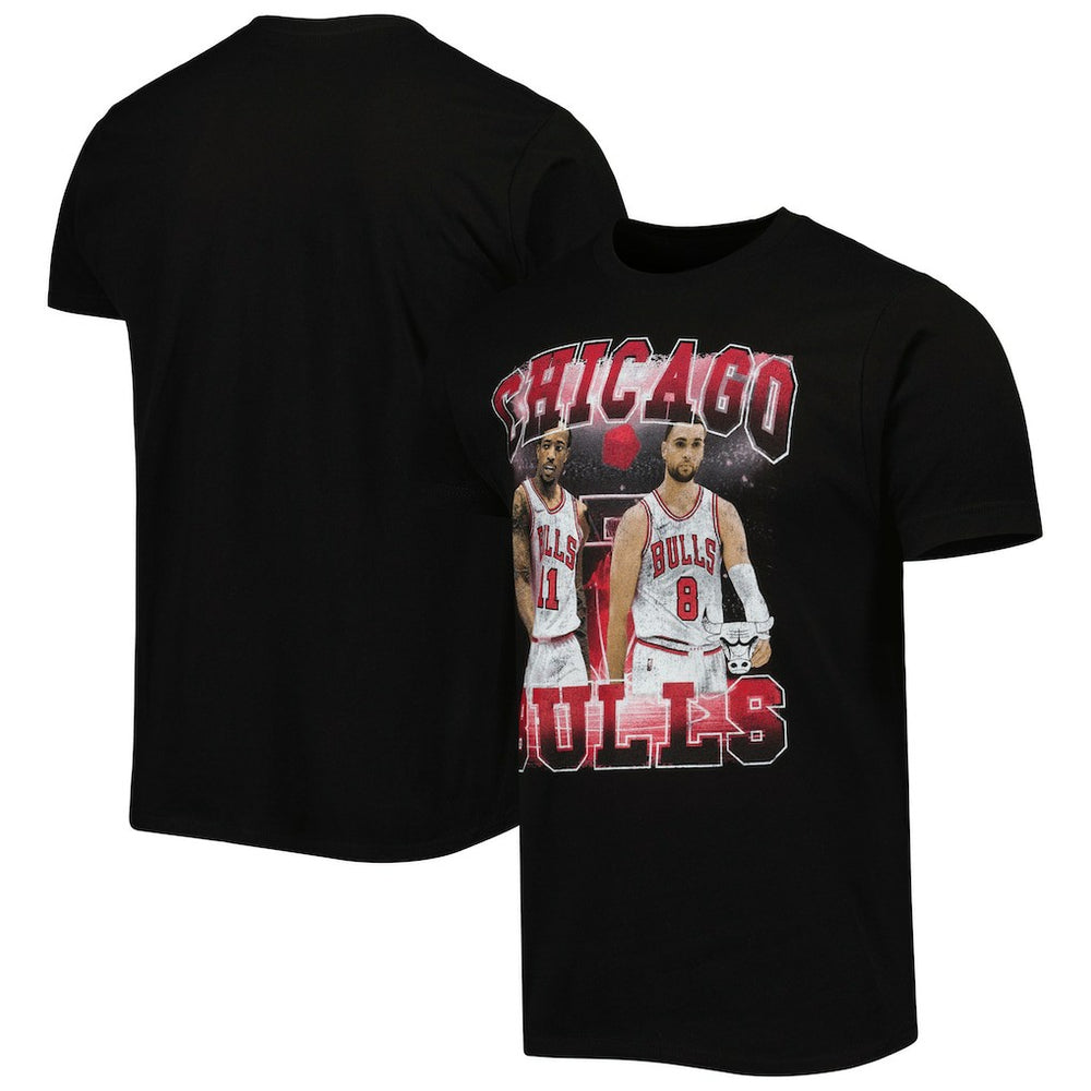 DeMar DeRozan & Zach LaVine Chicago Bulls Stadium Essentials Unisex Player Duo T-Shirt Black - NBA