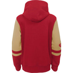 San Francisco 49ers Preschool Stadium Color Block Full-Zip Hoodie Scarlet | NFL