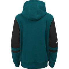 Philadelphia Eagles Preschool Stadium Color Block Full-Zip Hoodie Green | NFL